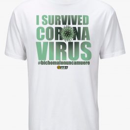 Camiseta Blanca Corona Virus